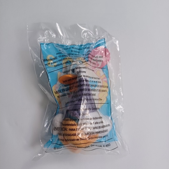 Mickey Mouse McDonald's Happy Meal Toy #3 -Mickey Mouse Soft Toy 2001 - Picture 2 of 9